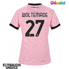 Juventus Nick Woltemade #27 Dámské Venkovní Dres 2026-27 Krátký Rukáv